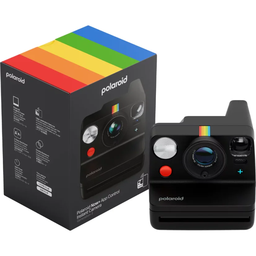 Polaroid Now+ (Gen 3) Black