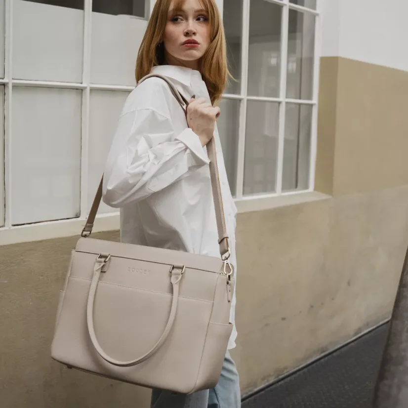 Loulex Handbag Beige - fotobrašna (béžová)