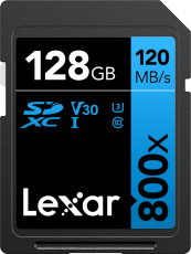 Lexar Pro 800x SDXC UHS-I 128GB