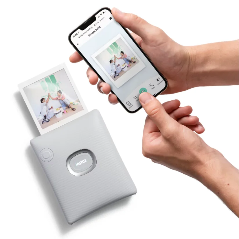 Fujifilm Instax Square Link Ash White