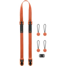 Peak Design Leash Ibis - popruh na fotoaparát (korálově červený)