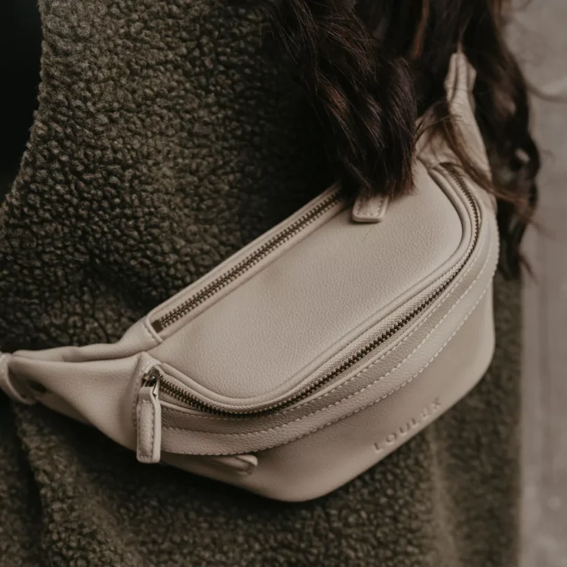 Loulex Fanny Pack Mini Beige - Mini fotoledvinka béžová