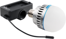 Nanlite Bateriový NP-F adaptér E27 pro PavoBulb 10C