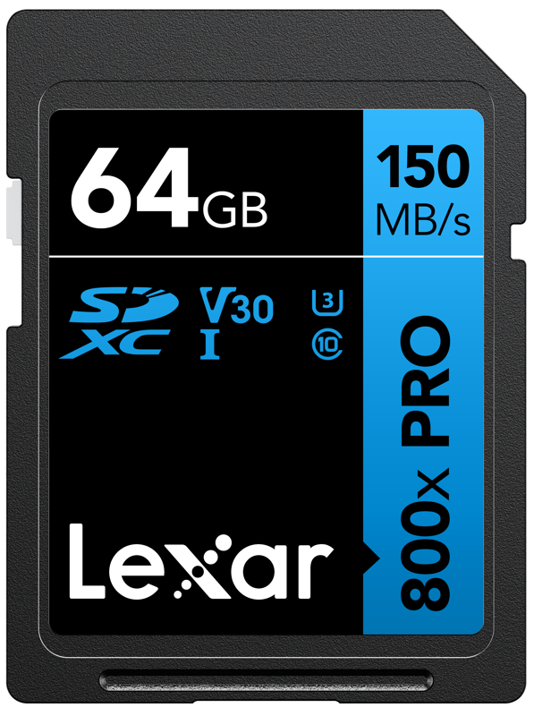 Lexar High-Performance PRO SDXC Blue Series - 64 GB