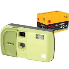 Kodak EC35 Avocado Green (zelená) + Kodak UltraMax 400 (24 snímků) - analogový fotoaparát