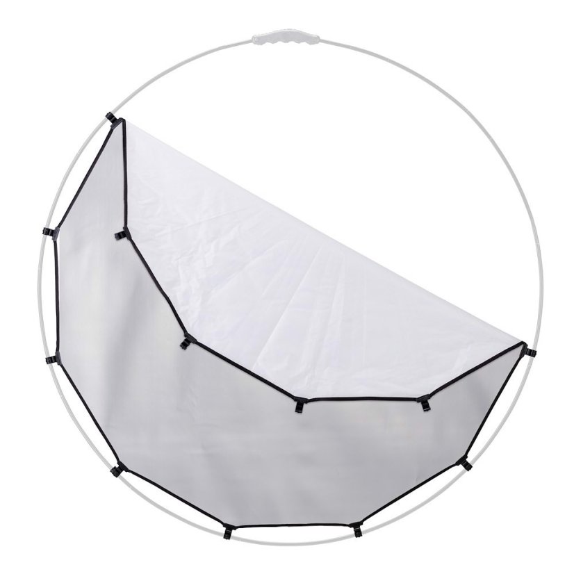 Manfrotto HaloCompact Plus Cover 98 cm Silver/White