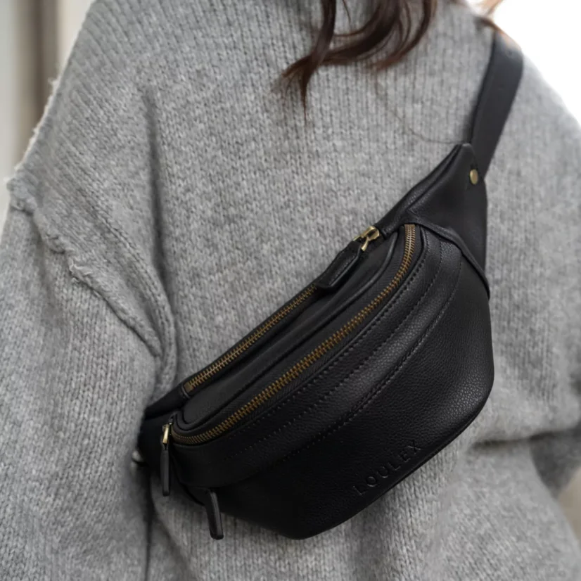 Loulex Fanny Pack Mini Black - Mini fotoledvinka černá