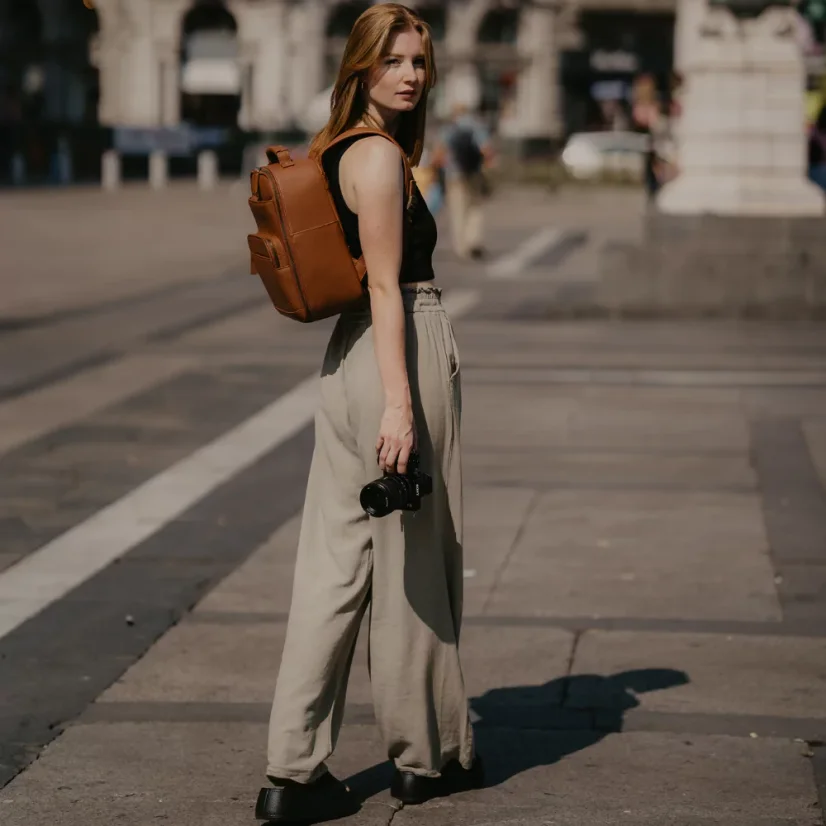 Loulex Mini-Bag Brown - Mini-fotobatoh hnědý