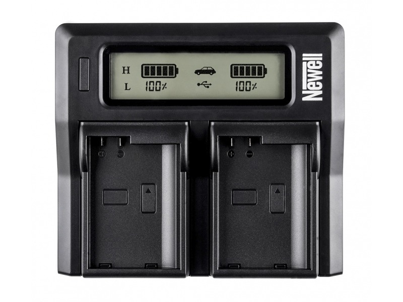 Newell DC-LCD duální nabíječka NP-FP / NP-FH / NP-FV