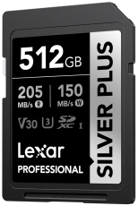 Lexar Professional Silver Plus SDXC - 512 GB