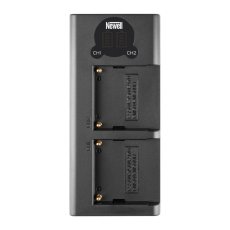Sada dvoukanálové nabíječky a dvou baterií NP-F770 Newell DL-USB-C pro Sony