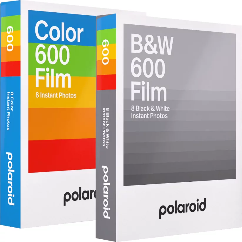 Polaroid 600 Color + B&W Film 2-Pack