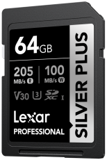 Lexar Professional Silver Plus SDXC - 64 GB