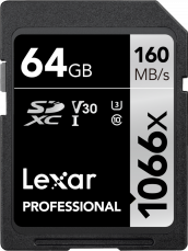 Lexar Pro 1066x SDXC UHS-I 64GB