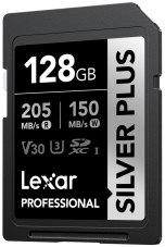 Lexar Professional Silver Plus SDXC - 128 GB
