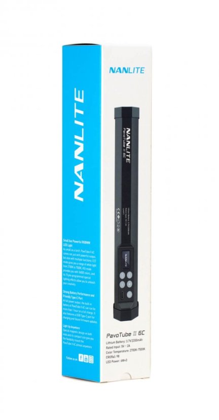 Nanlite PavoTube II 6C - RGBWW LED trubice
