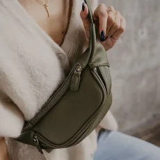 Loulex Fanny Pack Mini Olive - Mini fotoledvinka olivová