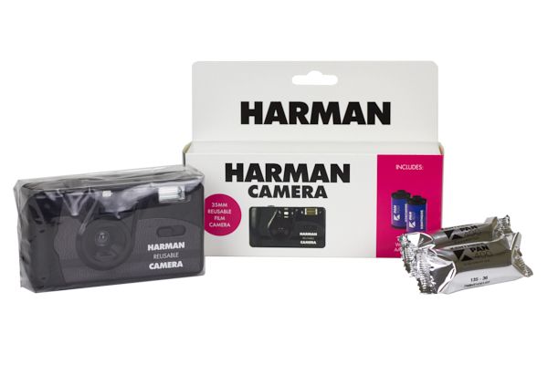 Harman Camera + 2x Kentmere Pan 400/135-36
