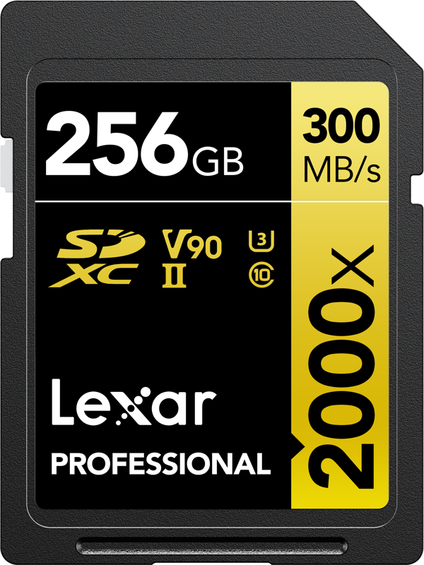 Lexar Pro 2000x SDXC UHS-II 256GB