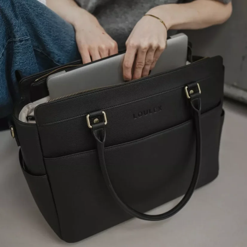 Loulex Handbag Black - fotobrašna (černá)