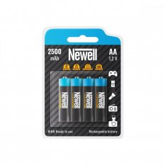 Newell Baterie NiMH nabíjecí AA 2500 x4