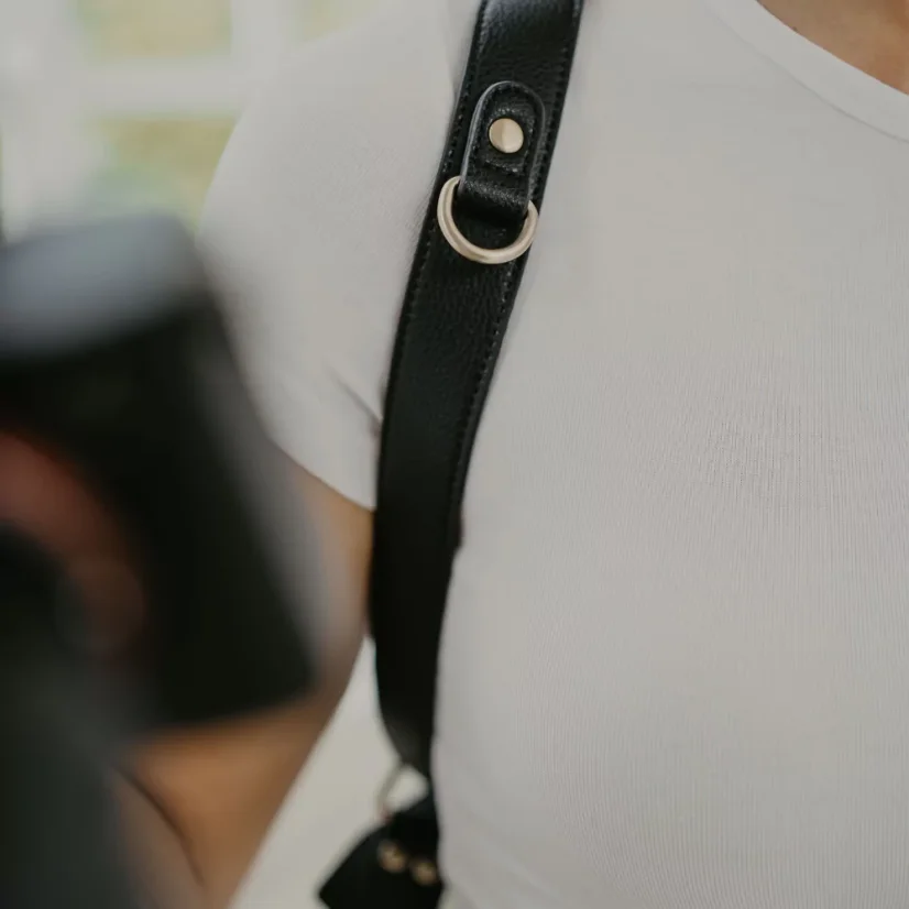 Loulex Double-Strap Black - Dvojitý popruh černý