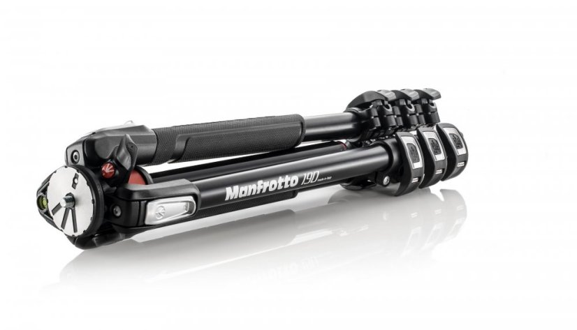 Manfrotto 190 ALU TRIPOD 4-S HORIZ. COL