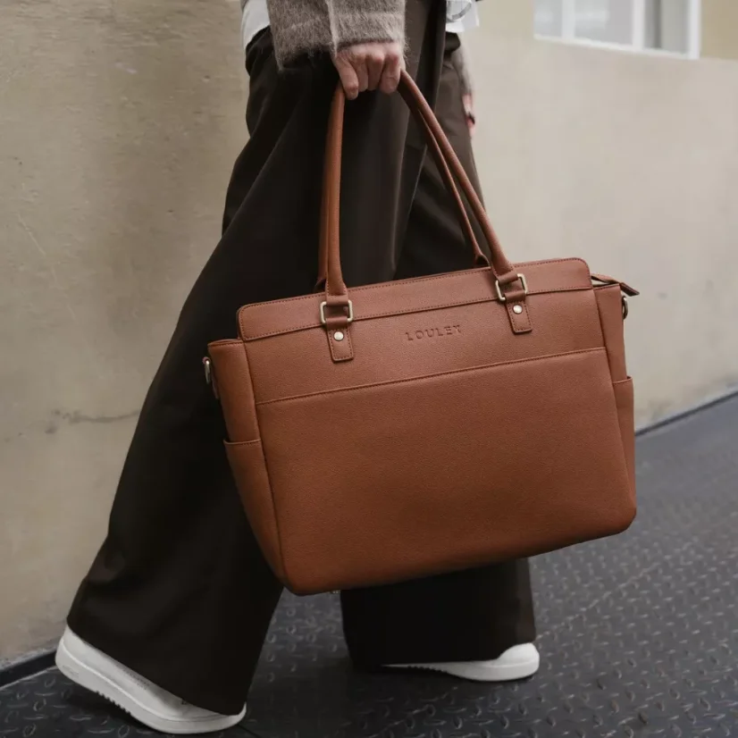 Loulex Handbag Brown - fotobrašna (hnědá)