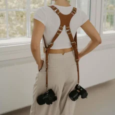 Loulex Double-Strap Brown - Dvojitý popruh hnědý