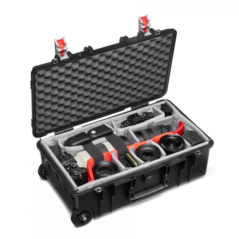 Manfrotto ProLight Reloader Tough-55 HighLid carry-on camera rollerbag