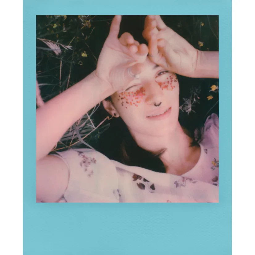 Polaroid i-Type Color Film Color Frame