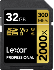 Lexar Pro 2000x SDXC UHS-II 32GB