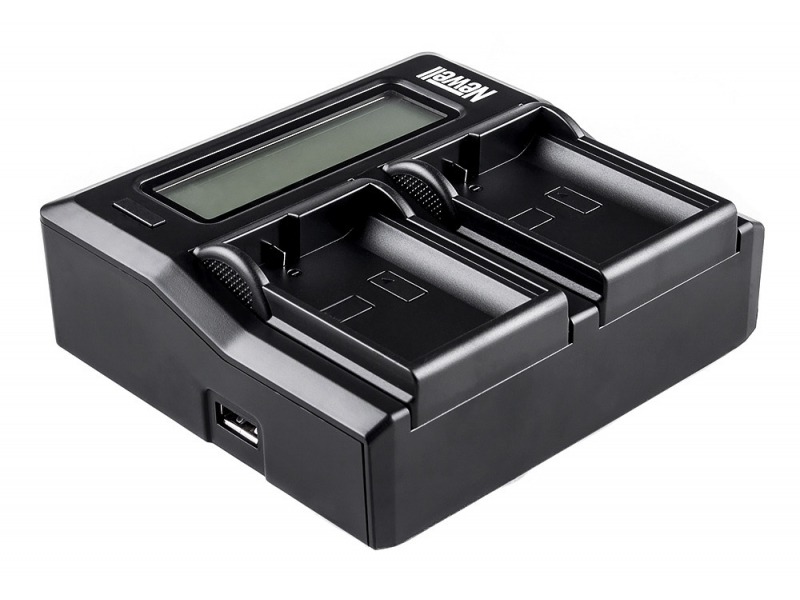 Newell DC-LCD duální nabíječka NP-FP / NP-FH / NP-FV