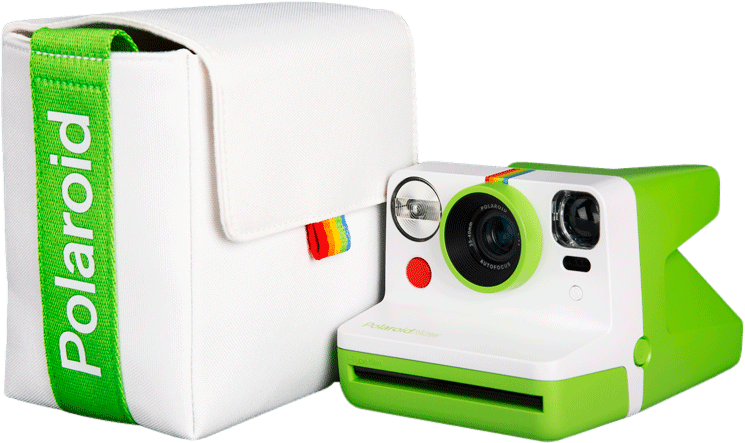 Polaroid Now Taška - bílá & zelená