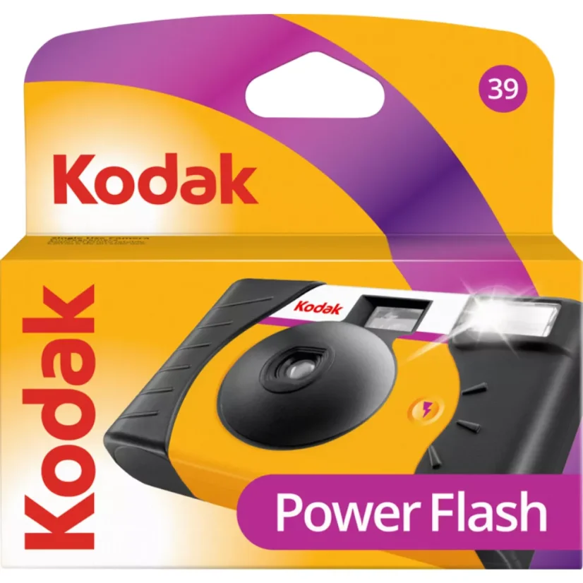 Kodak Power Flash 27+12 – jednorázový fotoaparát s bleskem Kodak Power Flash 27+12 – jednorázový fotoaparát s bleskem