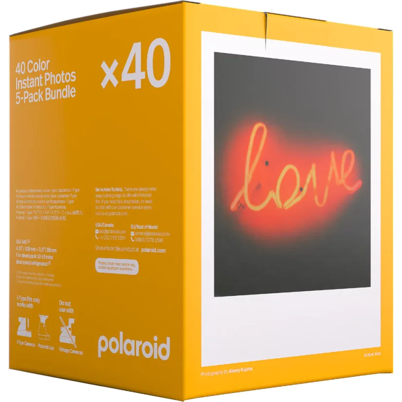 Polaroid i-Type Color Film 5-Pack