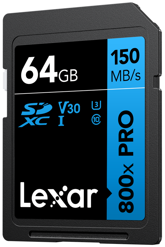 Lexar High-Performance PRO SDXC Blue Series - 64 GB