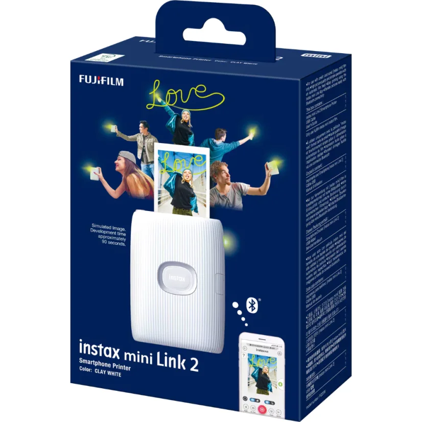 Fujifilm Instax Mini Link 2 Clay White