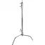 Kupo 30" Master C-Stand With Sliding Leg & Quick-Release - Silver