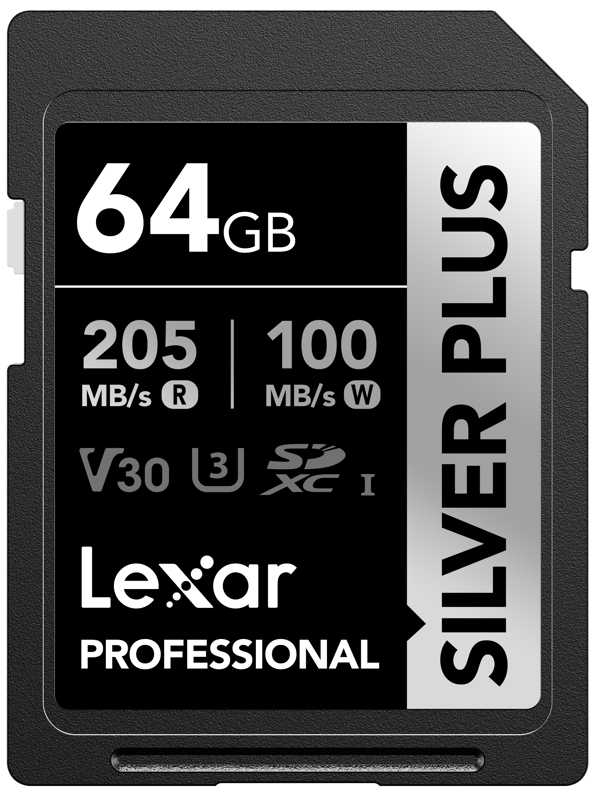 Lexar Professional Silver Plus SDXC - 64 GB
