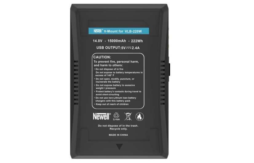 Newell Baterie VLB-220W TES V-Mount