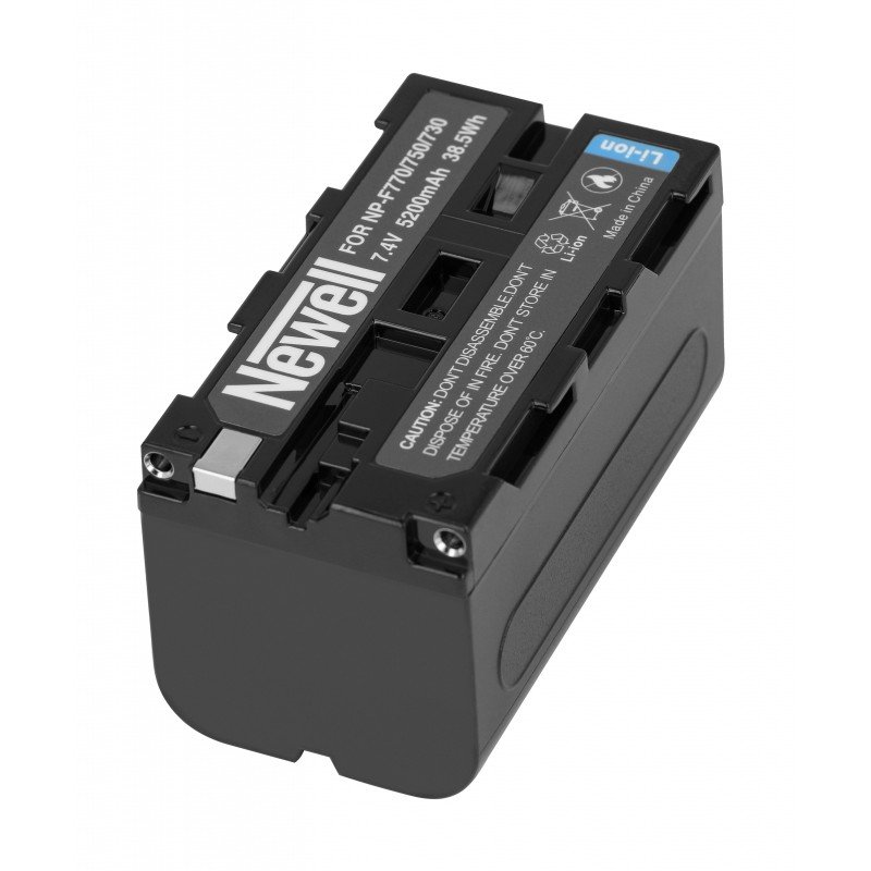 Sada dvoukanálové nabíječky a dvou baterií NP-F770 Newell DL-USB-C pro Sony