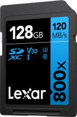 Lexar Pro 800x SDXC UHS-I 128GB