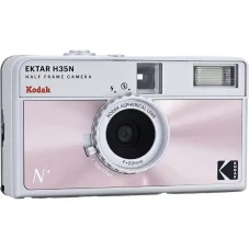 Kodak EKTAR H35N Half Frame Film Camera Glazed Pink