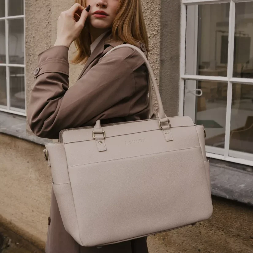 Loulex Handbag Beige - fotobrašna (béžová)