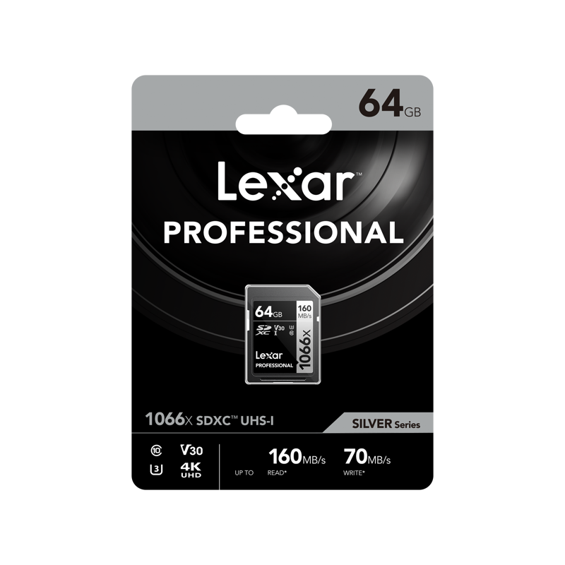 Lexar Pro 1066x SDXC UHS-I 64GB
