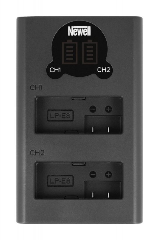 Newell DL-USB-C duální nabíječka LP-E8