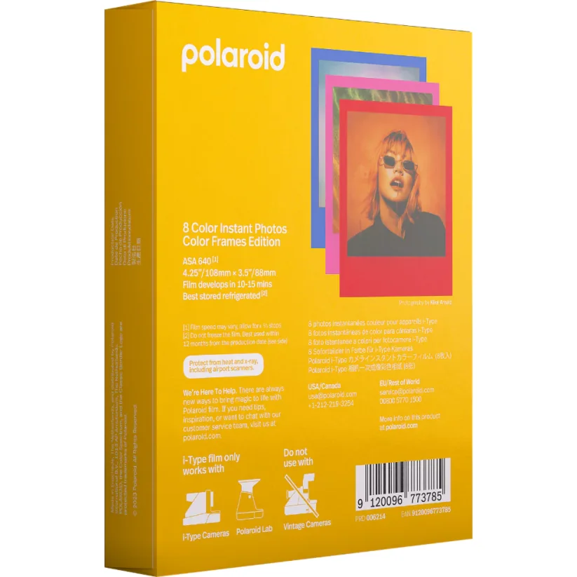 Polaroid i-Type Color Film Color Frame