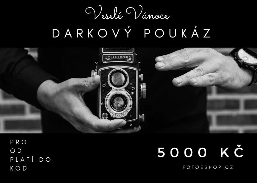 Dárkový poukaz 5000 Kč