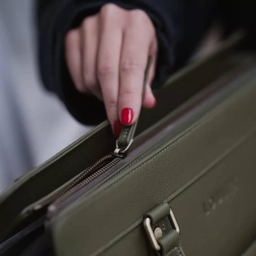 Loulex Handbag Olive - fotobrašna (olivová)